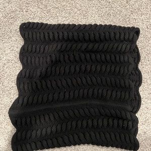 DVF Snowbunny Knit Snood Black